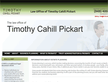 Tablet Screenshot of pickartlaw.com